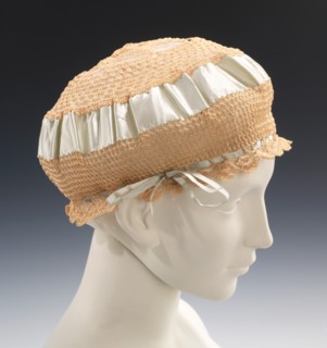 Boudoir cap, American, ca. 1895.