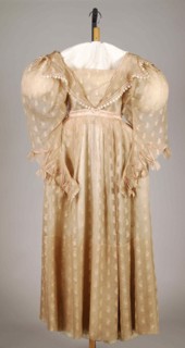 Bridesmaid dress, American, ca. 1835.