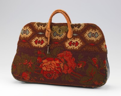 Carpetbag, American, ca. 1860.