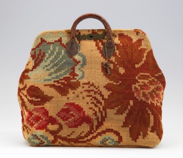 Carpetbag, American, ca. 1865.