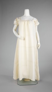 Chemise, American, 1790-1810.