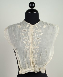 Chemisette, American, ca. 1850.
