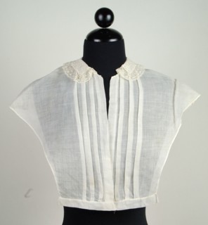 Chemisette, American, ca. 1860.