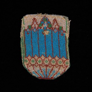Coin purse, American, 1820-40.