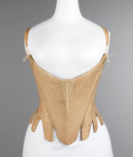 Corset, American, 1740-60.