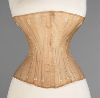 Corset, American, 1866-67.