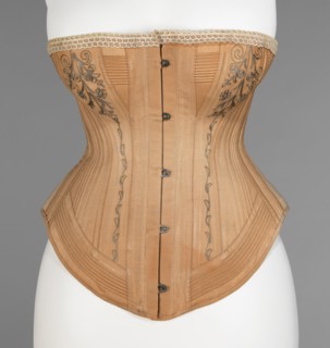 Corset, American, 1885-87.