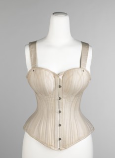 Corset, American, 1889-91.