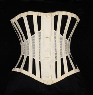 Corset, American, ca. 1872.