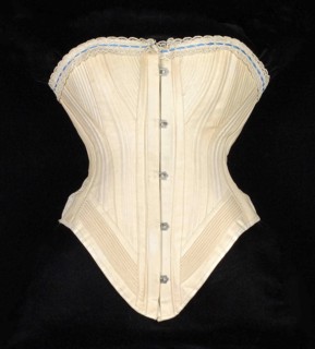 Corset, American, ca. 1875.