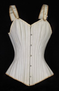Corset, American, ca. 1880.