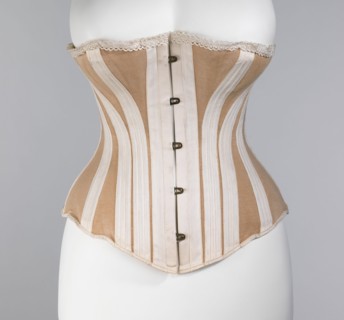 Corset, American, ca. 1885.