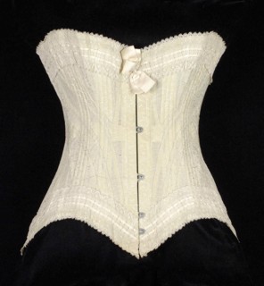 Corset, American, ca. 1892.