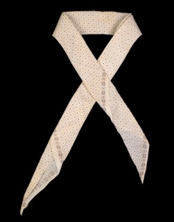 Cravat, American, ca. 1850.