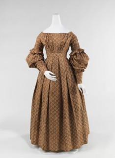Dress, American, 1837-39.