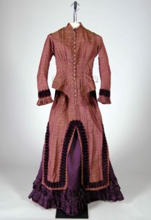 Dress, American, ca. 1883.