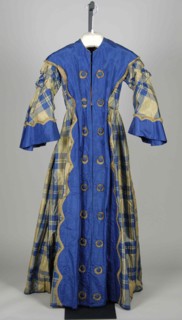 Dressing Gown, American, ca. 1855.
