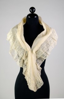 Fichu, American, 1790-1810.