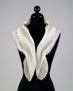 Fichu, American, 1830-40.