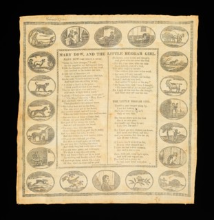 Handkerchief, American, 1830-35.