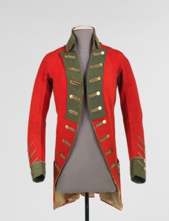 Military coat, American, 1775-83.