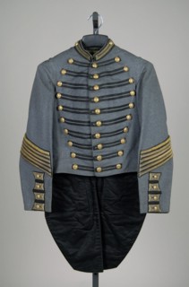 Military tail coat, American, ca. 1890.