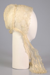Nightcap, American, ca. 1850.
