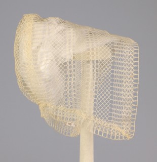 Nightcap, American, ca. 1854.