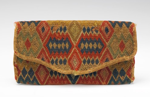 Purse, American, fourth quarter 18th century.