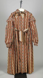 Wrapper, American, ca. 1845.