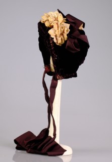 Bonnet, French, ca. 1880.