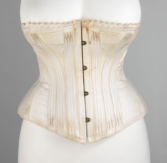 Corset, French, ca. 1890.
