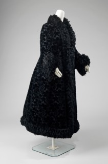 Evening coat, French, 1888-90.
