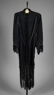 Evening dolman, French, ca. 1885.