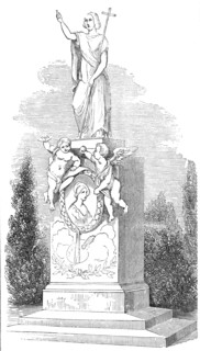 Monument to Madame Soyer, in Kensal Green Cemetery, 1844. Creator: Unknown.