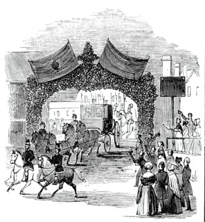 Arch at Bulwick, 1844. Creator: Unknown.
