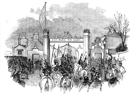 Arch near Stamford, 1844. Creator: Unknown.
