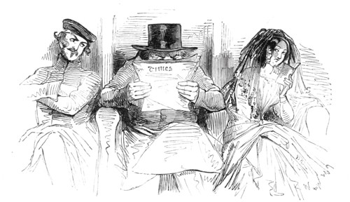 First class passengers, 1844. Creator: Unknown.