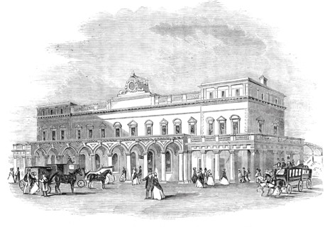 London and Brighton Railway - Brighton Terminus, 1844. Creator: Unknown.