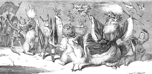Christmas, by Alfred Crowquill, 1844. Creator: Alfred Crowquill.