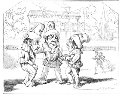 Scene from "Harlequin Crotchet and Quaver", at Covent Garden Theatre, 1844. Creator: Unknown.