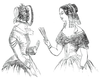 Fashions for the New Year, 1844. Creator: Unknown.