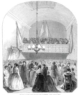 Opening of the Cork Temperance Institute, 1845. Creator: Unknown.