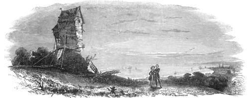 Ruined windmill, 1845. Creator: Unknown.