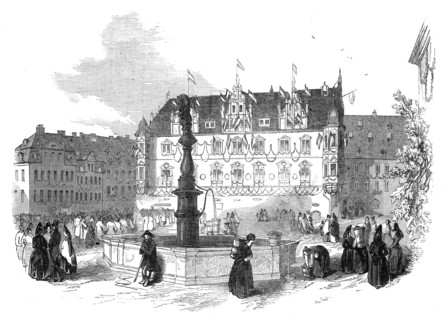 The Government House, Coburg, 1845. Creator: Unknown.