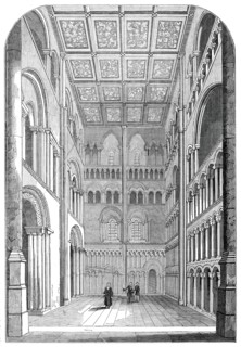 South-west transept of Ely Cathedral, restored, 1845. Creator: Unknown.