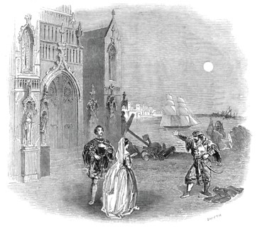 Scene from the opera of "The Enchantress", at Drury Lane Theatre, 1845. Creator: Smyth.