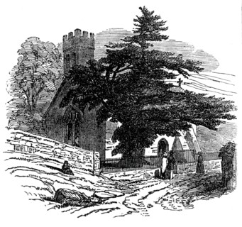 Charlecombe Church, near Bath, 1845. Creator: Unknown.