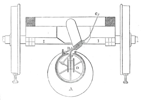 Cross section of the tube, &c., 1845. Creator: Unknown.