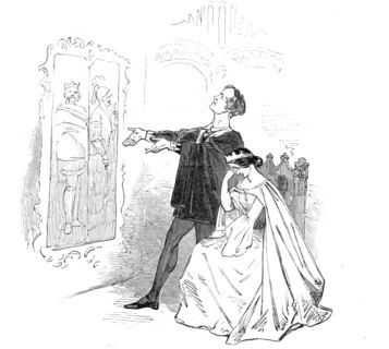 Mr. Macready, as Hamlet, at the Princess's Theatre, 1845. Creator: Unknown.